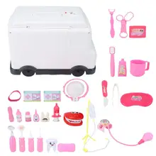 Стоматологический набор для проверки зубов, игрушки для детей, игрушки для ролевых игр, медицинский набор для ролевых игр, Игрушки для раннего обучения