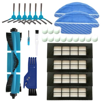 

Robot Vacuum Cleaner Accessory Brushes Filters 28pcs/Set For Conga 3090 Series home househole cleaning parts