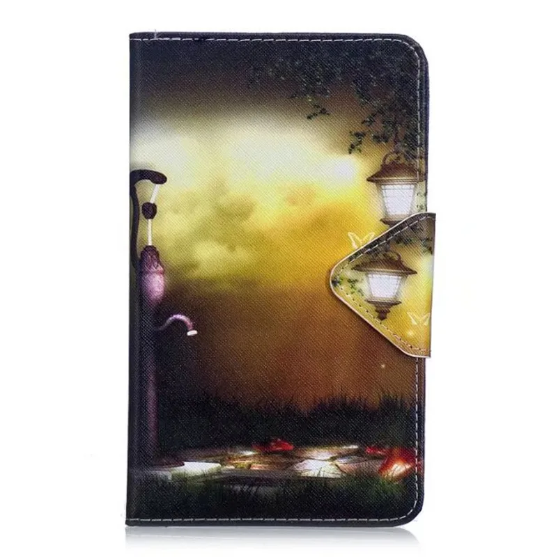 Tab a6 7,0 чехол для Samsung Galaxy Tab A 7,0 T280 T285 SM-T280 чехол Крышка для планшета с рисунками кошки и бабочки флип-кожа оболочки