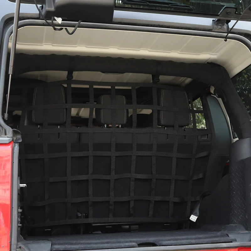 Изоляционная сетка багажника автомобиля, органайзер багажника для Jeep Wrangler JK 2007- JL- автомобильные аксессуары
