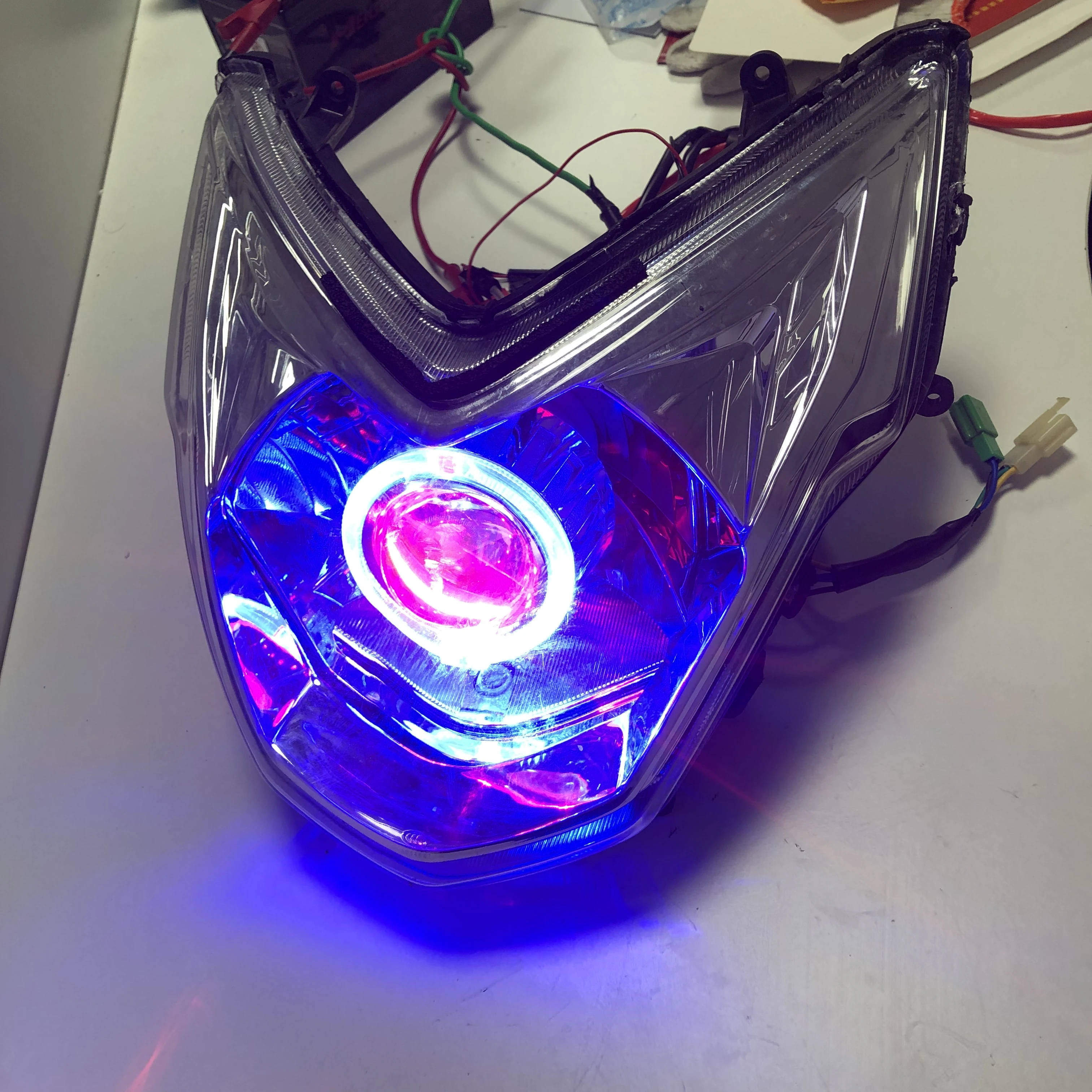 Front Headlight Headlamp Assembly For BAJAJ Pulsar 150 200 PULSAR150