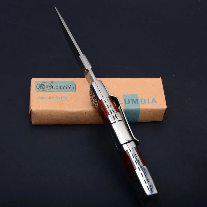 Качество A3159 походный складной нож ручной резной ручкой многофункциональные походные охотничьи складные ножи инструмент для выживания