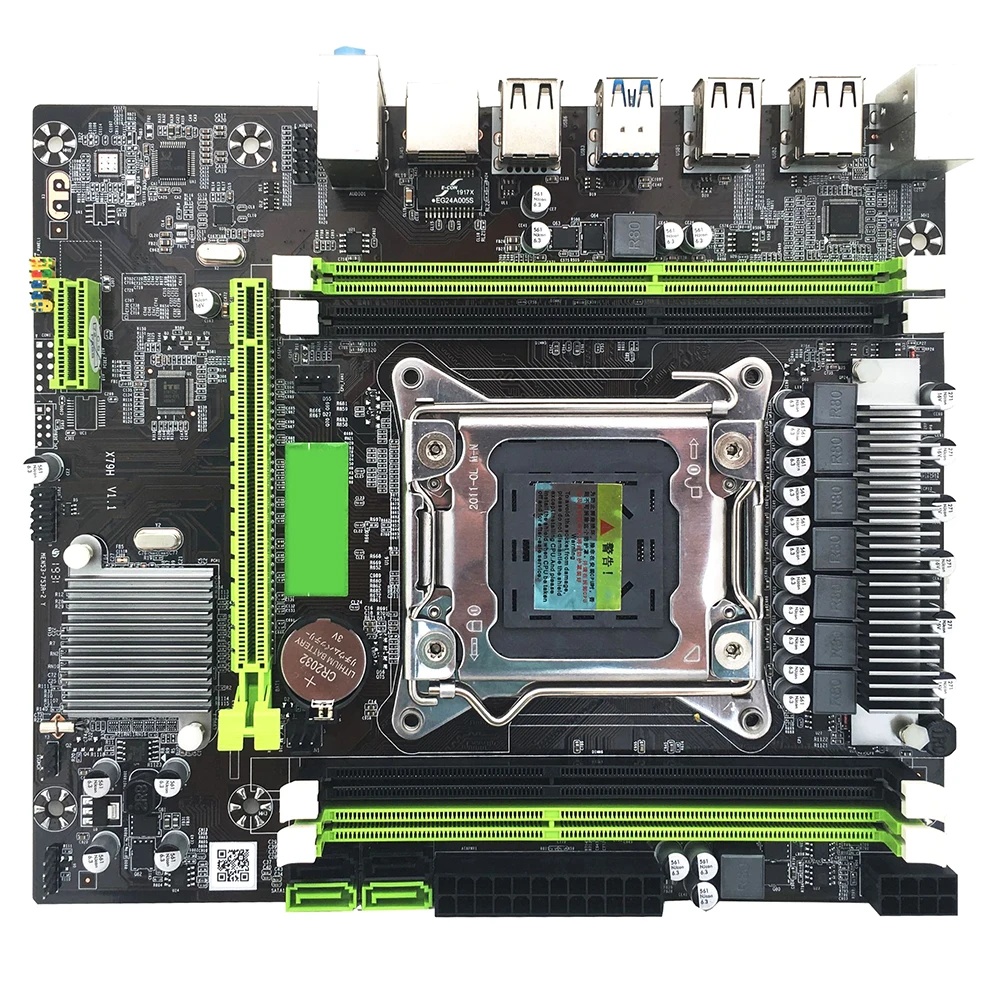 

REG DDR3 Memory LGA 2011 ECC USB3.0 SATA3.0 Indicator Light PCI-e Professional Mainboard Gaming Motherboard Desktop Computer