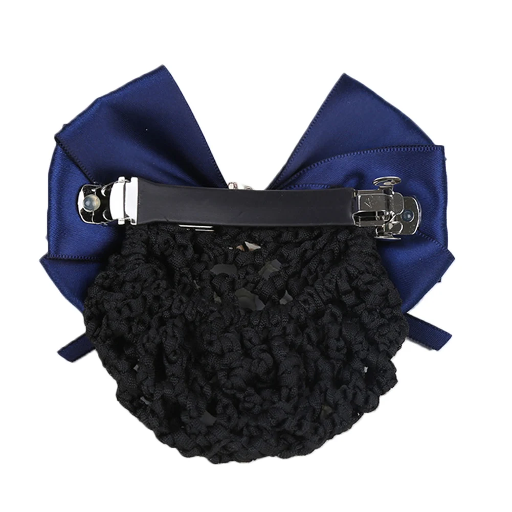 Женщины стюардесса медсестры зажим для волос с бантиком чистая заколка для волос шпилька для волос профессиональные женские заколки для волос украшения