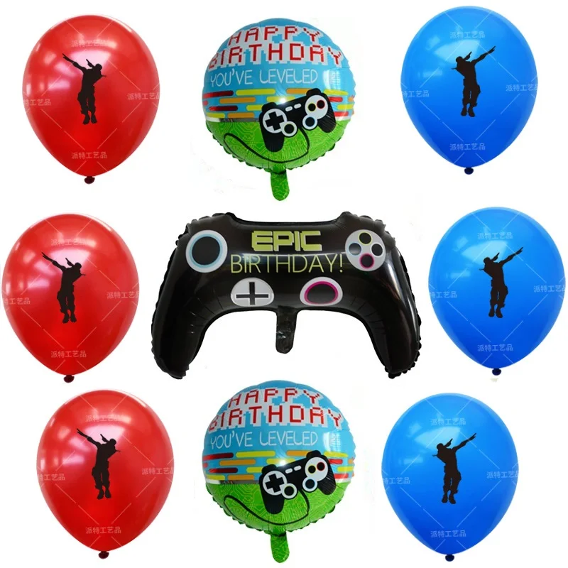 Игровой шар ламы номер Globos геймпад для мальчиков игра на Фольга шарики День