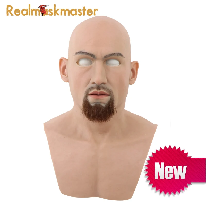 Реалистичная маскарадная силиконовая маска Realmaskmaster из латекса для взрослых