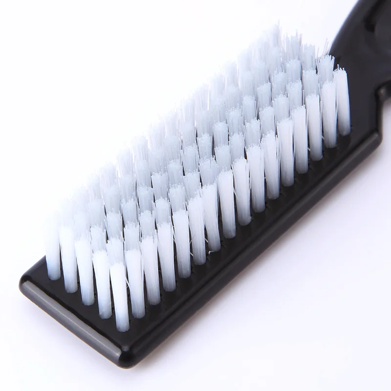 Парикмахерская Мягкая щетка для чистки волос с пластиковой ручкой, Парикмахерская салонная щетка для удаления сломанных волос, аксессуары для укладки, инструмент