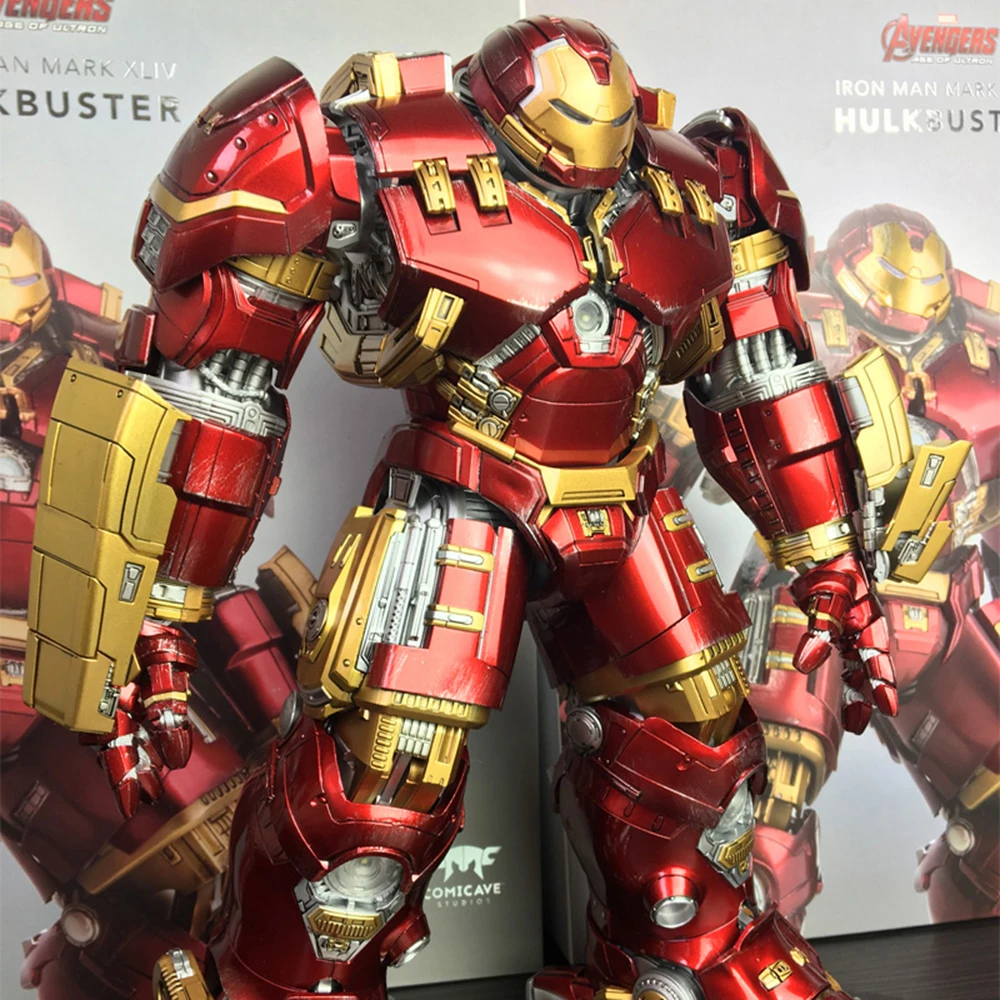 29 см Comicave сплав 1/12 халкбастер Броня Железный человек Mk44 мех подвижная фигурка-модель игрушки Фигурки