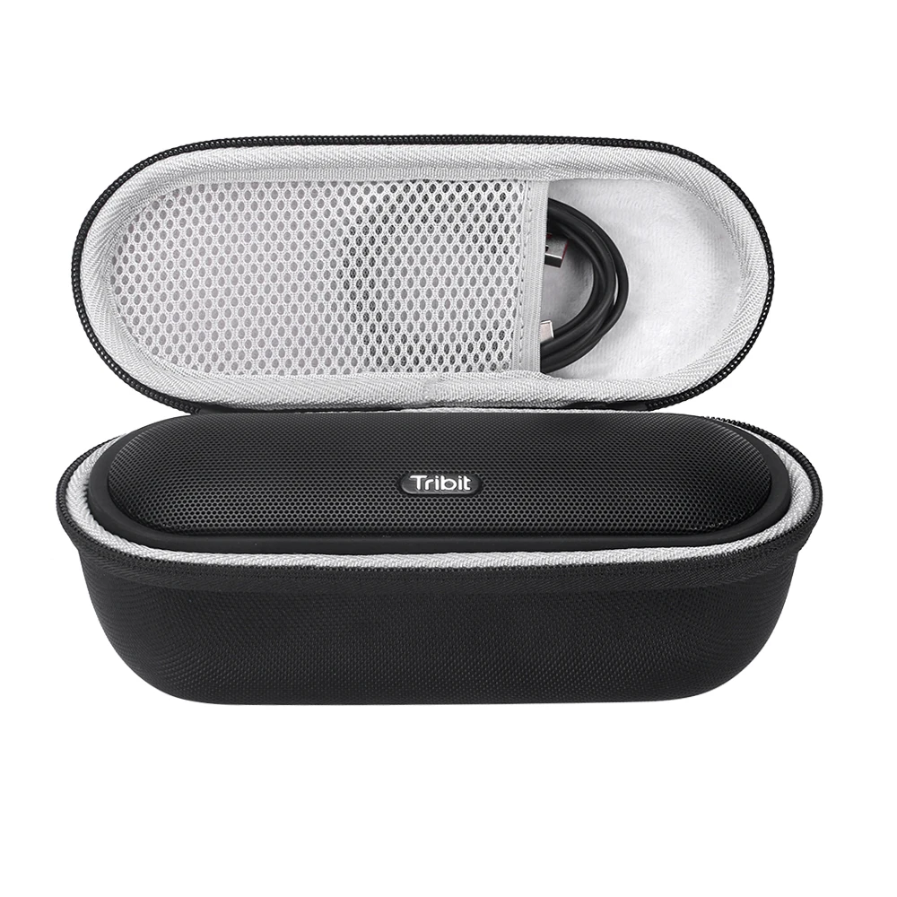 Tribit MaxSound Plus 휴대용 블루투스 스피커용 EVA 하드 여행 케이스 보관함, 보호 파우치 가방, 운반 케이스, 최신