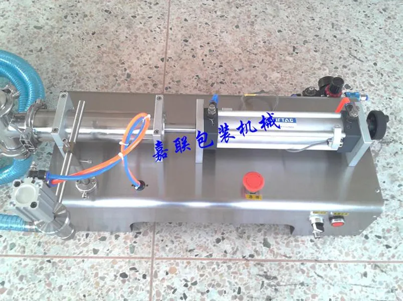 Машина для наполнения жидкостью CE пневматическая для шампуня, масла, воды духи 100-1000 мл Топ
