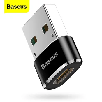

Baseus USB to USB Type C OTG Adapter USB-C Converter Type-c Adapter For Samsung S20 Xiaomi Mi 9t Oneplus 7 6t USB OTG Connector
