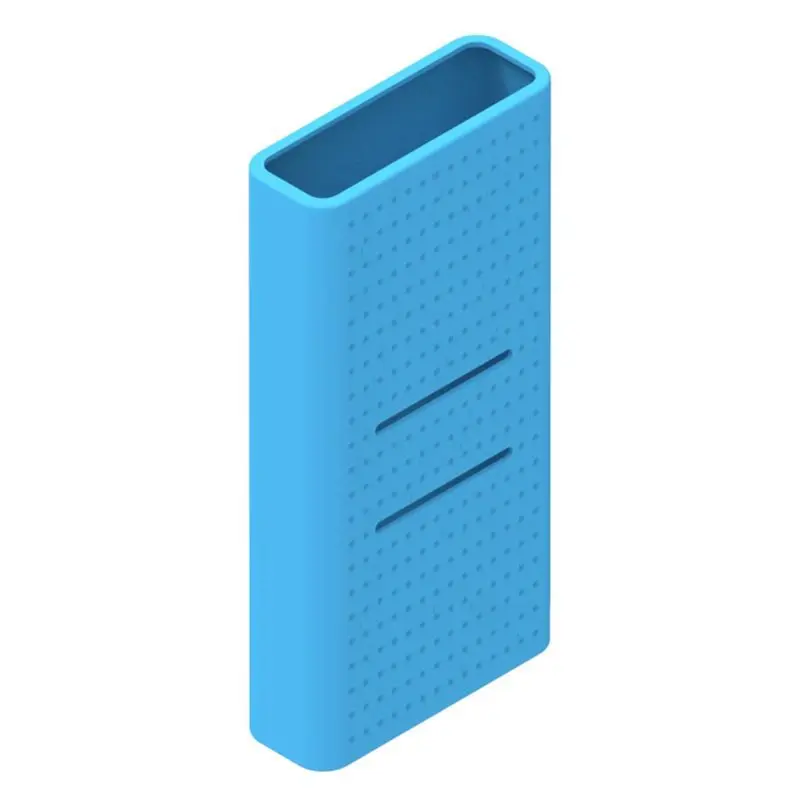 Портативный Силиконовый защитный чехол для Xiaomi 20000mAh Мобильный банк питания аксессуары 2-го поколения