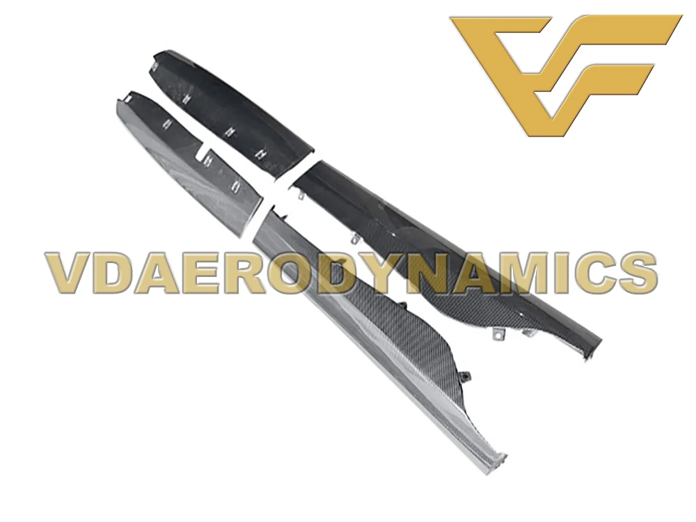 15-19 540C 570S обновление до VAD-OEM углеродного волокна боковые юбки
