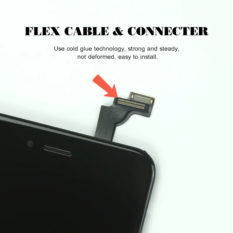 DHL 10 шт. AAA запасная часть ekran для iPhone 6 6G 6plus 6S 6splus ЖК-дисплей+ дигитайзер сенсорный экран+ рамка