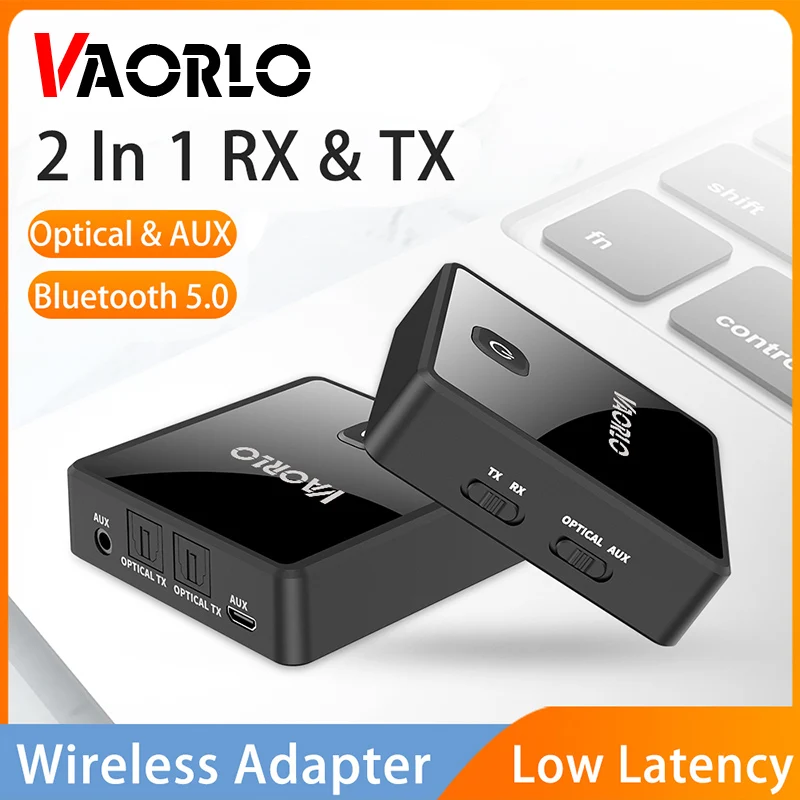 Transmisor y receptor TROND TV Bluetooth V5.0 - TOSLINK óptico digital  TROND