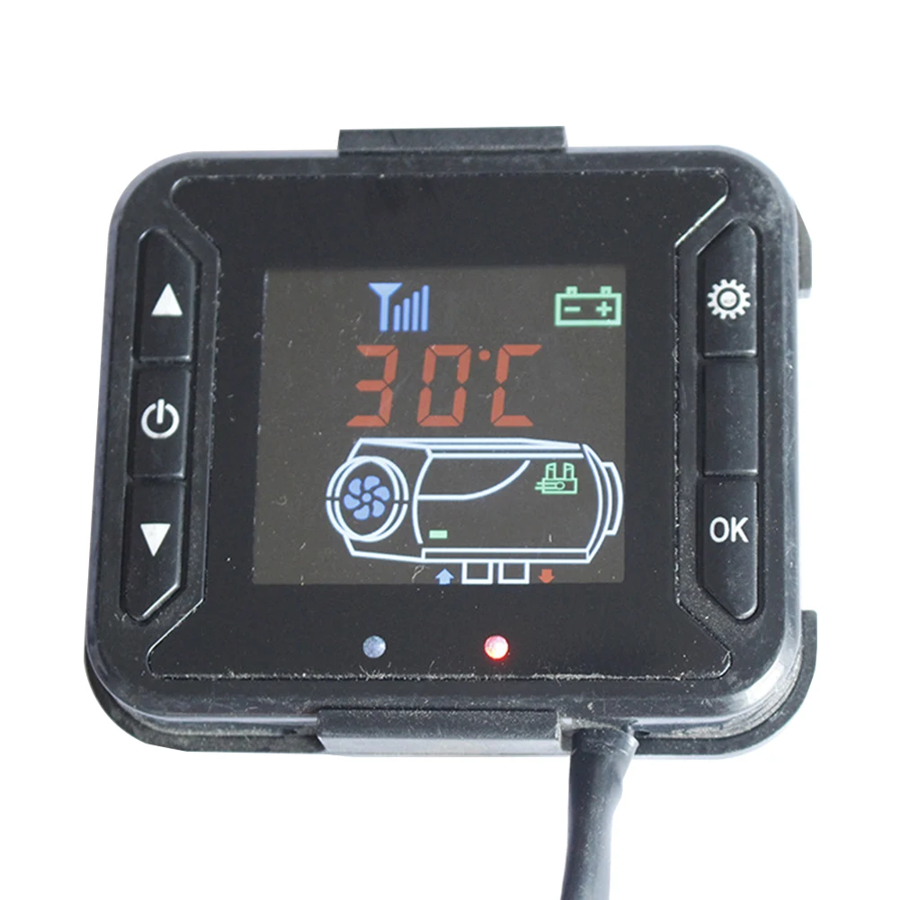 Портативный автоматический мини-монитор переключатель автомобильные аксессуары прочный термостат с ЖК-дисплеем контроллер воздушного обогревателя универсальная простая установка