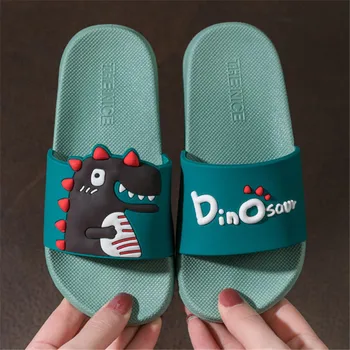 

Kids Summer Slippers Soft Non-slip Beach Swimming Shoes Cartoon Sandals Boys Grils Indoor Bathroom Children Flip Flops