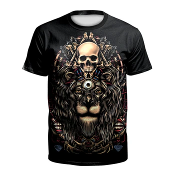 

New Horror Cosplay Halloween Thriller Ghost Costume Costume Terror Short Sleeve T-Shirt Sleeve Anime Cartoon Unisex