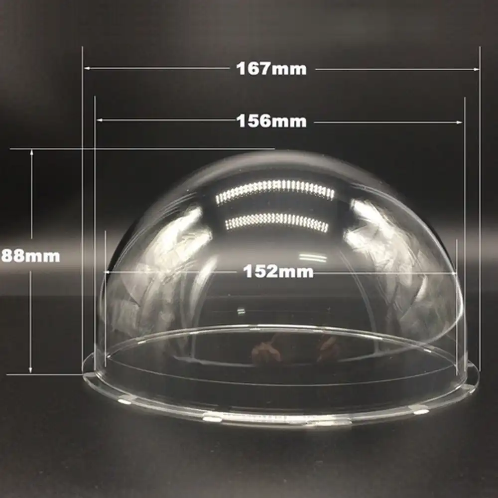 CCTV Security Surveillance Acrylic indoor Dome ip Camera Housing Cover