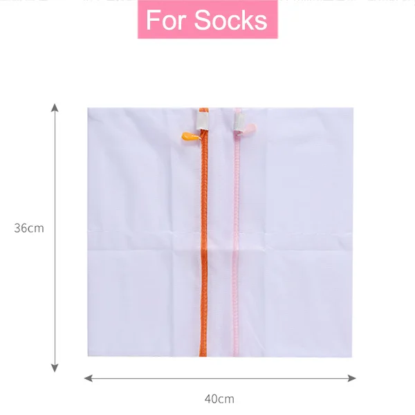 socks Нижнее белье, стирка, мешок бюстгальтера, сетчатый мешок для стирки белья, сетчатый органайзер для стиральной машины, нижнее белье, чехол для стирки носков, контейнер - Цвет: socks
