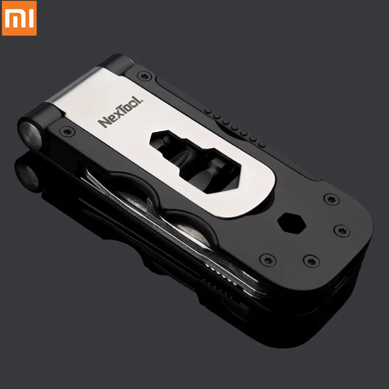 

Original xiaomi Mijia NexTool Multi-functional Bicycle Repair Tool Mini Pocket Bike Toolbox Outdoor Wrench Magnetic Sleeve Tool
