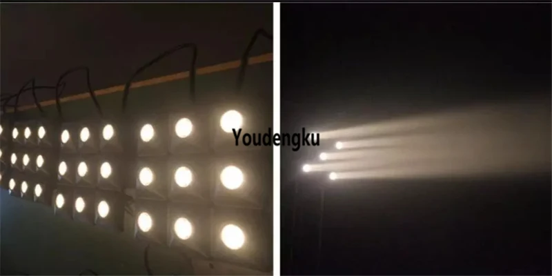 Горячая led ТВ матричный прожектор для сцены 9x3 Вт теплый белый светодиодный пиксельный блинд матрица луч света DJ оборудование