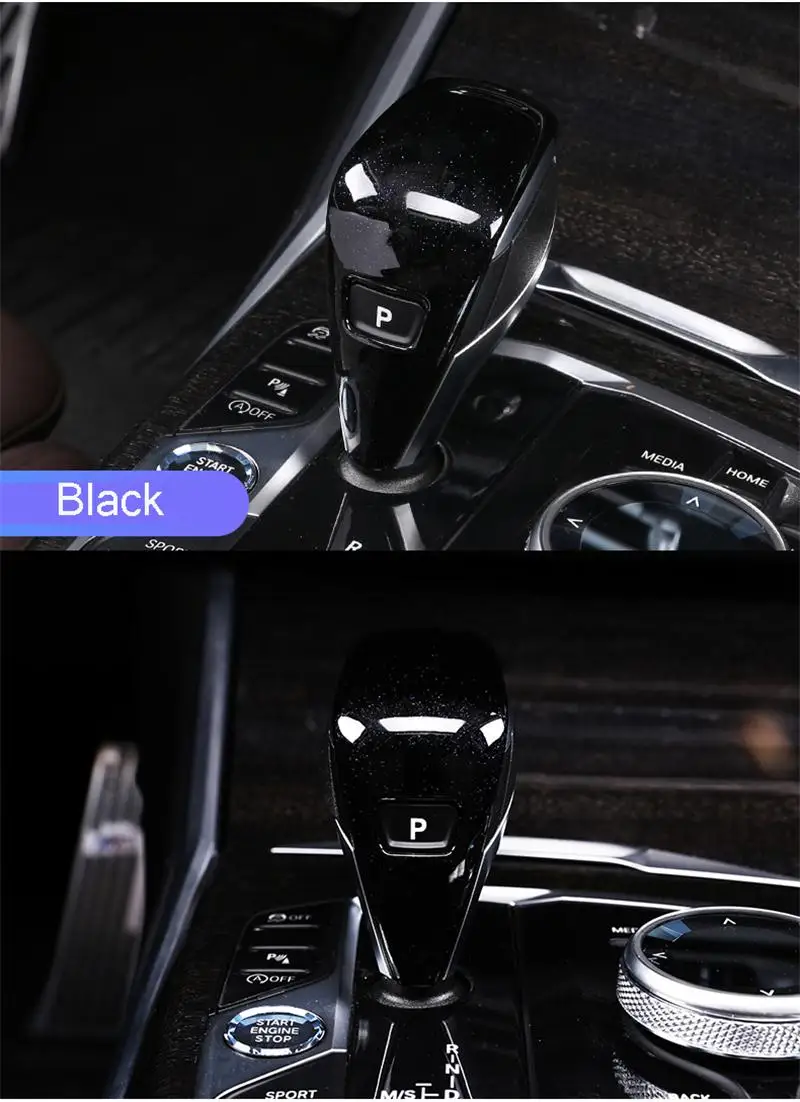 Автомобильный Стайлинг ШЕСТЕРНЯ рукоятка переключения рукава Кнопки украшения шестерни s чехлы наклейки для BMW 3 серии G20 G28 интерьер авто аксессуары