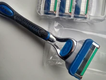 4 unids/lote cuchillas de afeitar 5 capa de hojas de afeitar para Gilettee de energía de fusión de afeitar cuchillas Gillette Proglide máquina