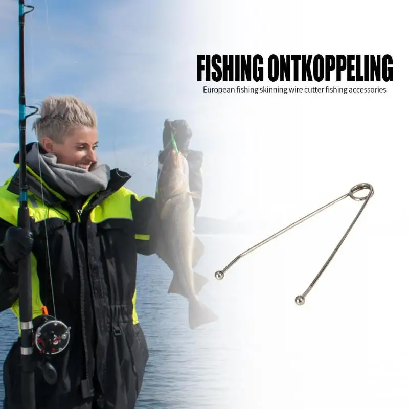 

Silver Fish Mouth Opener Fish Mouth Spreader Stainless Steel Fishing Tackle Tool Lightness Portability Convenient Carrier