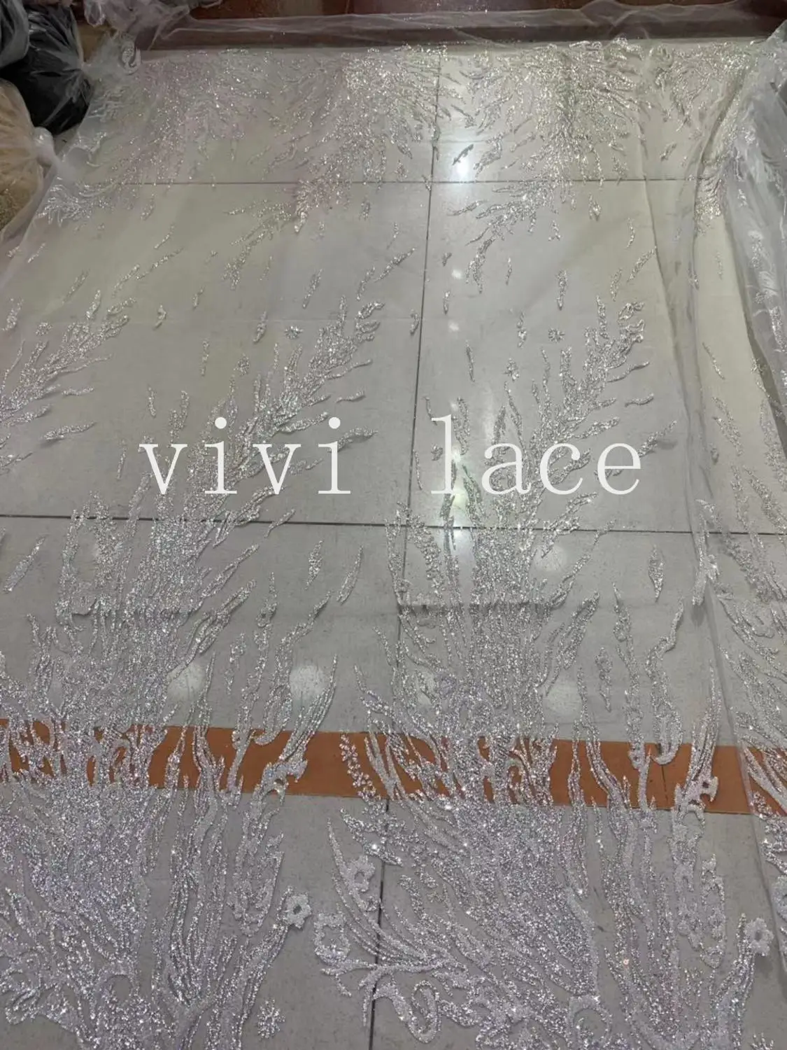 Hh021#5 ярдов/партия, серебряная блестящая белая сетка с жемчугом, роскошная клееная сетка, фатин, кружева для распиловки, свадебное платье/вечерние