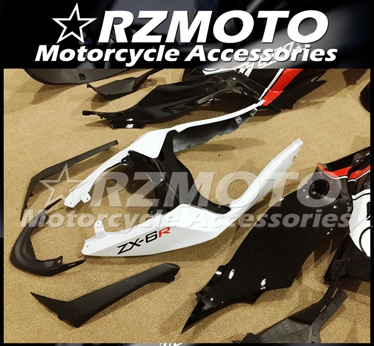 Мотоциклетный обтекатель abs подходит для Kawasaki ZX6R 636 2013- корпусные детали прессформы Магазин № 0547