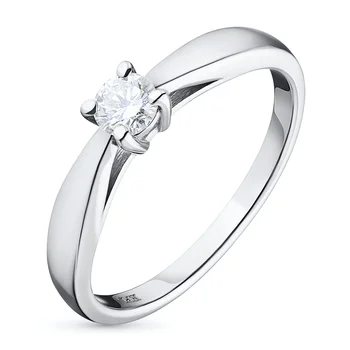 

White gold ring with a diamond e0901kts03163800