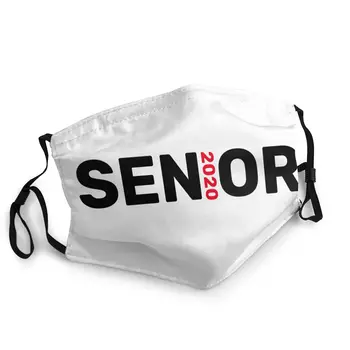 

Senior Class Of 2020 Non-Disposable Face Mask Quarantine PM2.5 Anti Haze Dustproof Mask Protection Cover Respirator Mouth Muffle