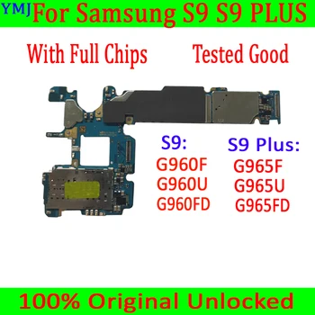 

For Samsung Galaxy S9 Plus G960F G960FD G960U G965F G965U G965FD Motherboard Full Unlocked Mainboard Android OS Original Board