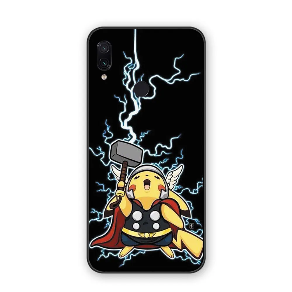 3 Забавные японское аниме PIKACHU силиконовый TPU чехол для телефона чехол для Xiaomi Redmi 5plus 5A 5 6plus 6A 6pro 7 Note 4 4X5 5A, 7, 8, 9 лет Pro S2 GO - Цвет: 3