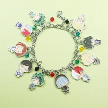 Midoriya Izuku браслеты для женщин, очаровательный браслет для мужчин, мультфильм, аниме, ювелирные изделия, браслет дружбы, мой герой, научное искусство, Todoroki Shoto