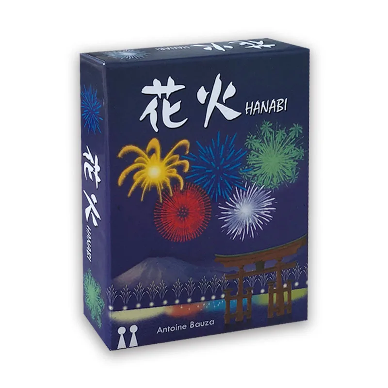 Новые 2-5 игроков HANABI настольные игры кaрточные игры легко играть смешные игры для вечерние/семейные