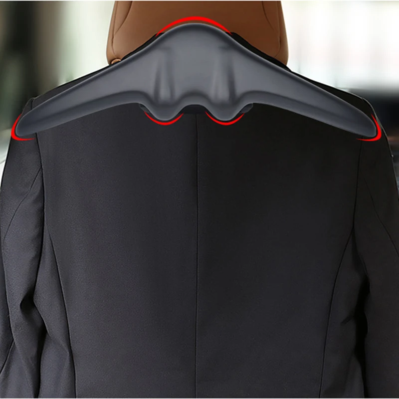Buy Wholesale China Black Universal Car Seat Headrest Coat Clothes Jackets  Suits Shirts Hanger Hook Organizer Holder & Car Hanger at USD 2.82
