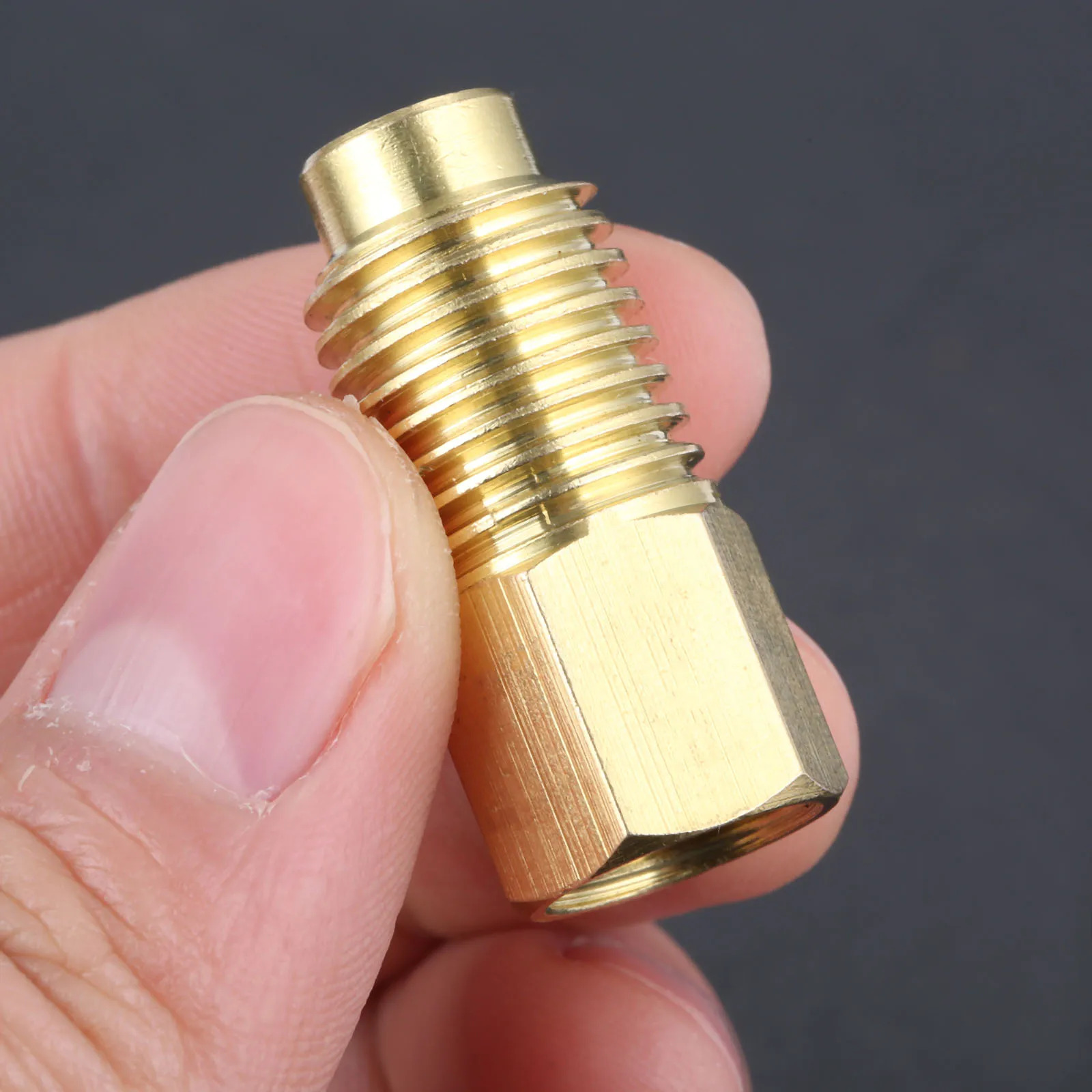 AC R134A прямой бак хладагента/адаптер вакуумного насоса для R12 фитинга адаптера 1/4