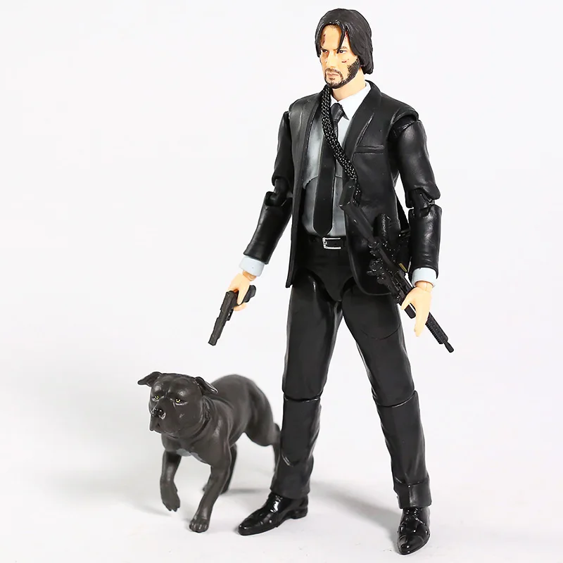 MAFEX 085 John Wick Chapter 2 Keanu Ривз ПВХ фигурка Коллекционная модель игрушка фигурка