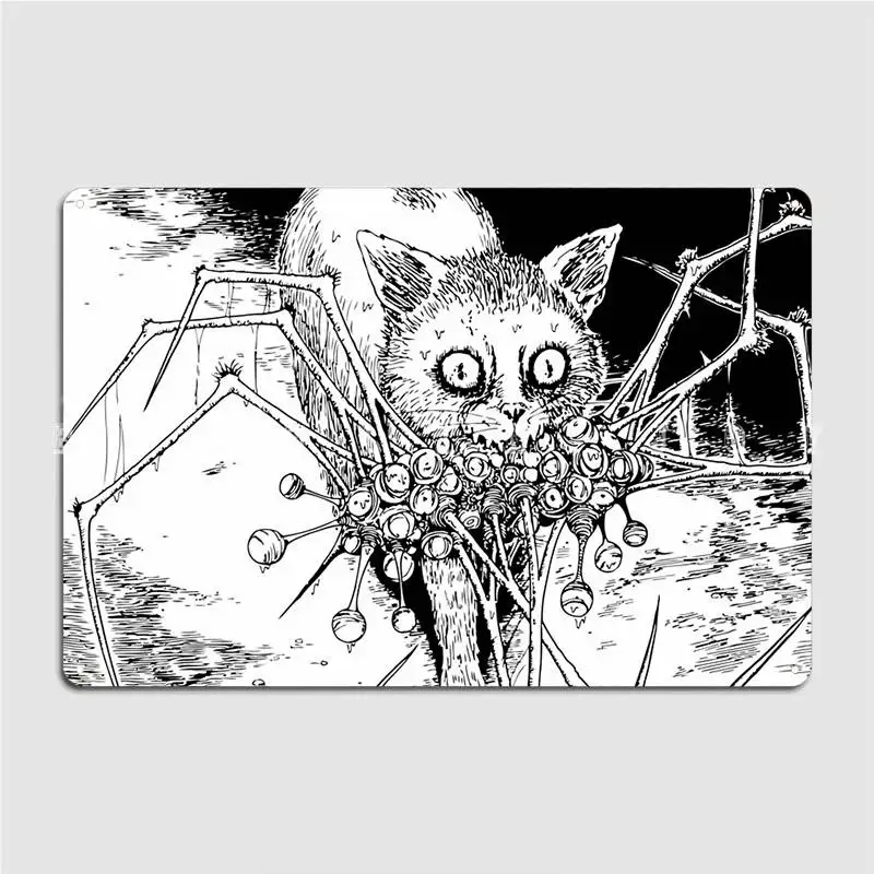 

Любимый питомец вечер джунцзи Ито, металлический знак, кинотеатр, кухня, Настенная роспись, табличка, плакаты