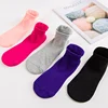 High Quality Women's Yoga Socks Fitness Pilates Socks Non-Skid  Dance Socks Breathable Cotton Socks Towel Bottom Customized 6