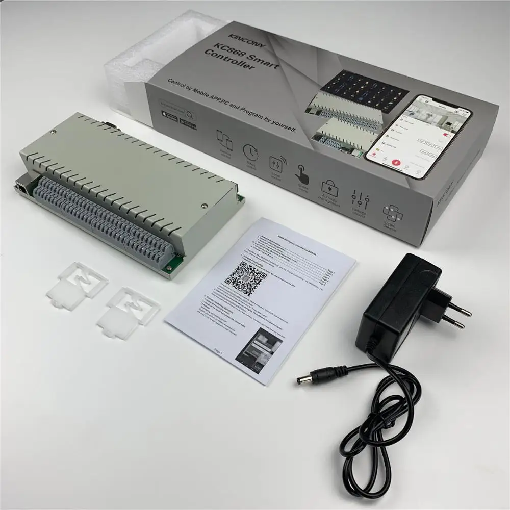 32 Gang Network Ethernet TCP IP Relay Control Diy Switch Module Smart Home Automation Remote Controller Security Alarm Domotica