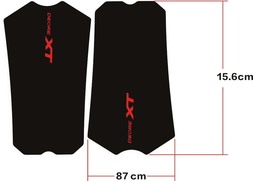 Новая велосипедная наклейка s для кривошипа M8000 XT, защитная наклейка на Кривошип для горного велосипеда, ручка на Кривошип XT, звездочки, наклейки