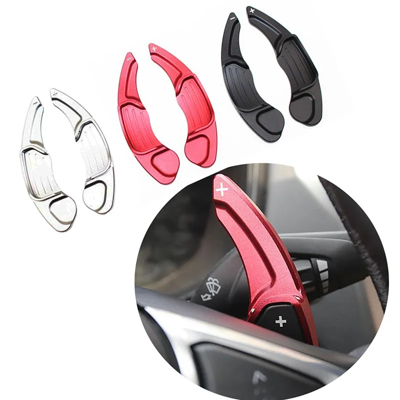 

Aluminum Car Steering Wheel Shift Paddle Extension Shifter For Ford Fusion Mondeo Edge Taurus Lincoln MKC MKX MKZ MKS MKT