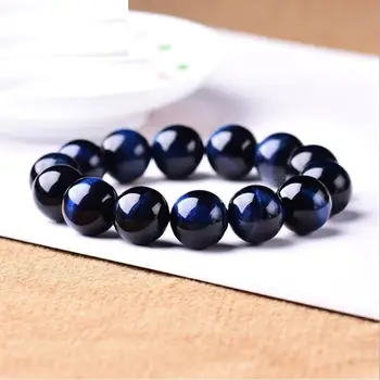 Bracelet Perles Bleu Marine