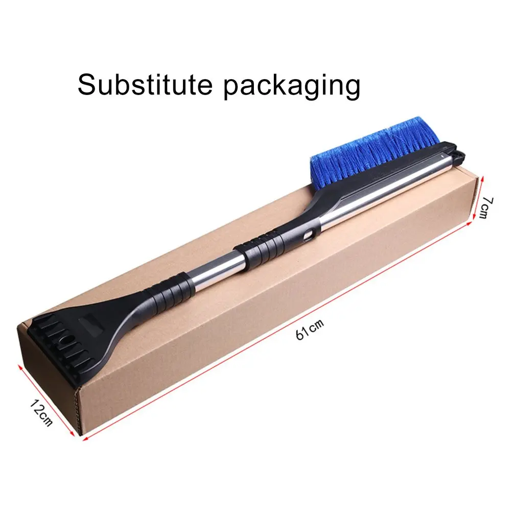 X010 Ice Scraper Extended Pole Expandable Winter Snow Shovel Snow Deicing Tool