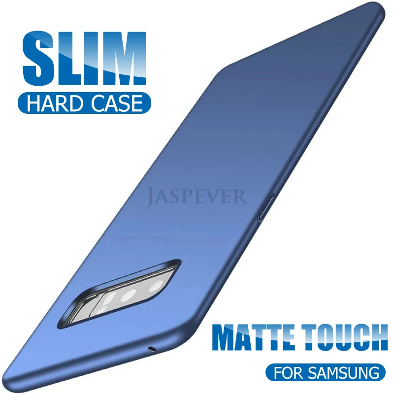 Чехол для Samsung Note 8 9 S9 S10 S8 Plus S6 S7 Edge сверхтонкий матовый | Мобильные телефоны и