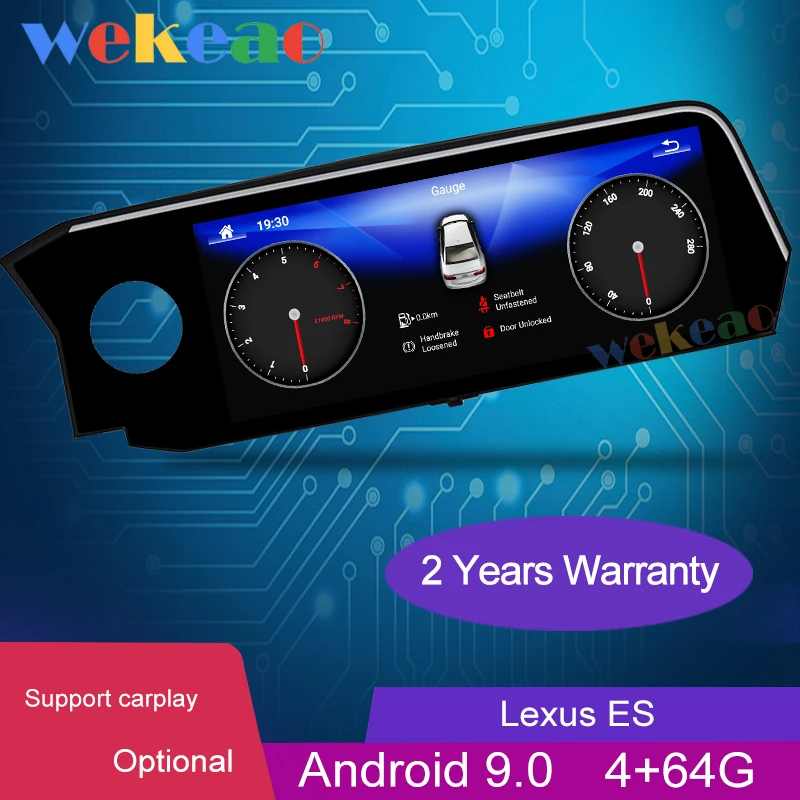 Мультимедийный плеер Wekeao автомагнитола 1 Din на Android 12 3 с сенсорным экраном 9 0 дюйма