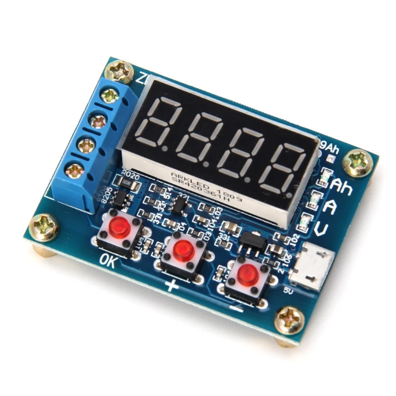 Анализатор разряда ZB2L3 li ion литиево свинцово кислотный|discharge tester|battery capacitycapacity meter |